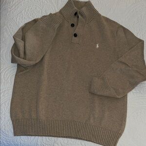 Ralph Lauren Men's Tan Sweater - Large